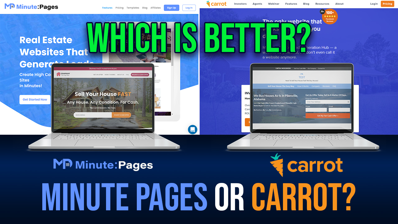 Minute Pages vs Carrot Which is better?